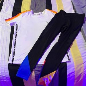 Victoria Secret Pink Top and Bottom Set